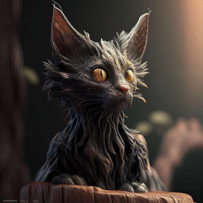 Lykoi cat